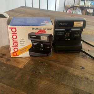 Vintage Polaroid camera